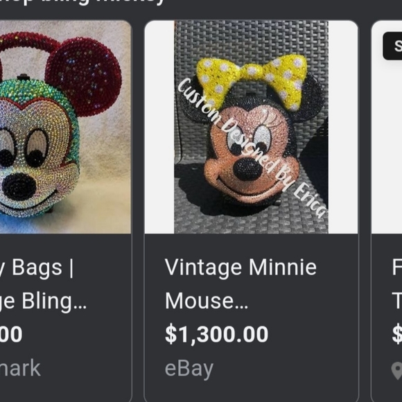 Vintage Bling Mickey Lunch Kit - Picture 9 of 9